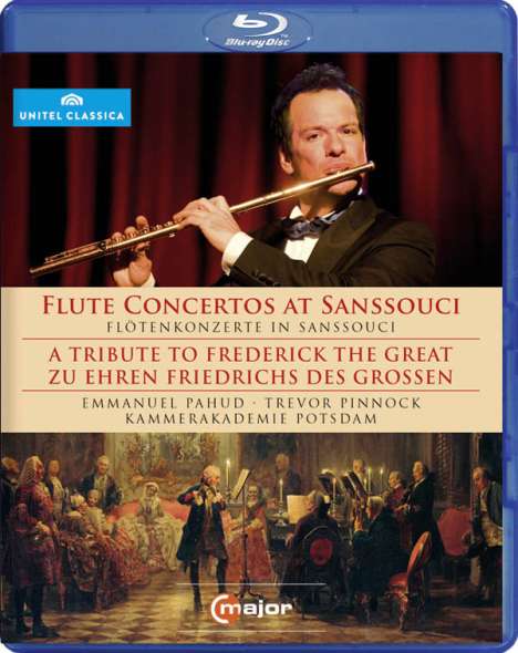 Emmanuel Pahud - Flötenkonzerte aus Sanssouci, Blu-ray Disc
