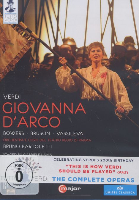 Giuseppe Verdi (1813-1901): Tutto Verdi Vol.7: Giovanna D'Arco (DVD), DVD