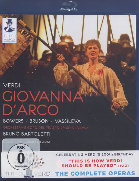 Giuseppe Verdi (1813-1901): Tutto Verdi Vol.7: Giovanna D'Arco (Blu-ray), Blu-ray Disc