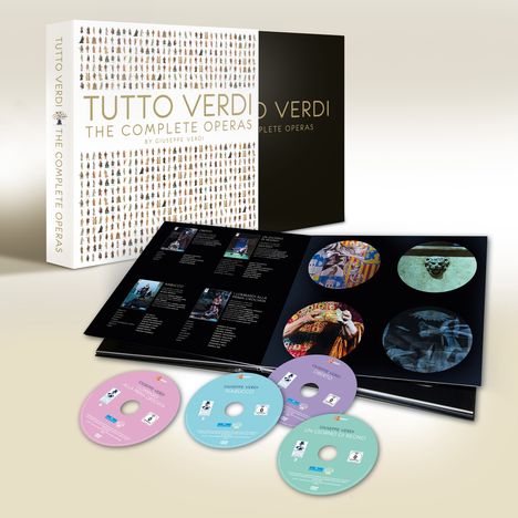 Giuseppe Verdi (1813-1901): Tutto Verdi Premium Box (26 Opern-Gesamtaufnahmen auf DVD), 30 DVDs