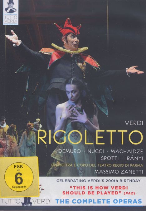 Giuseppe Verdi (1813-1901): Tutto Verdi Vol.16: Rigoletto (DVD), DVD