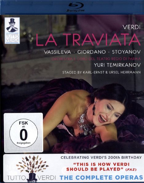 Giuseppe Verdi (1813-1901): Tutto Verdi Vol.18: La Traviata (Blu-ray), Blu-ray Disc