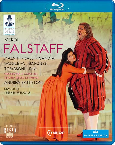Giuseppe Verdi (1813-1901): Tutto Verdi Vol.26: Falstaff (Blu-ray), Blu-ray Disc