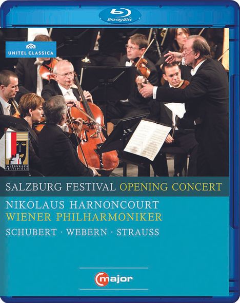 Salzburger Festspiele 2009 - Eröffnungskonzert, Blu-ray Disc