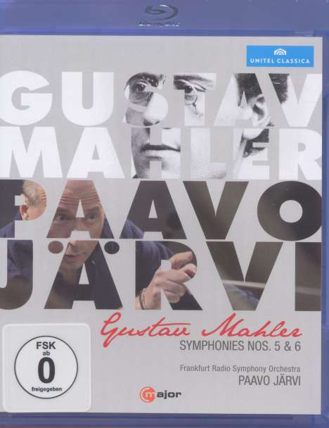 Gustav Mahler (1860-1911): Symphonien Nr.5 &amp; 6, Blu-ray Disc