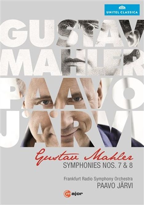 Gustav Mahler (1860-1911): Symphonien Nr.7 &amp; 8, 2 DVDs