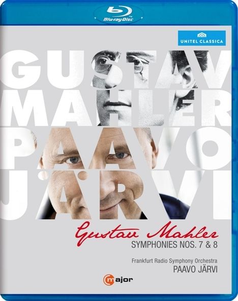 Gustav Mahler (1860-1911): Symphonien Nr.7 &amp; 8, Blu-ray Disc