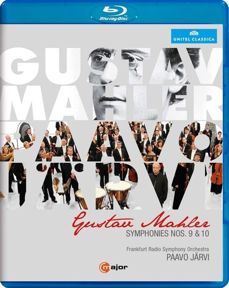 Gustav Mahler (1860-1911): Symphonien Nr.9 &amp; 10 (Adagio), Blu-ray Disc