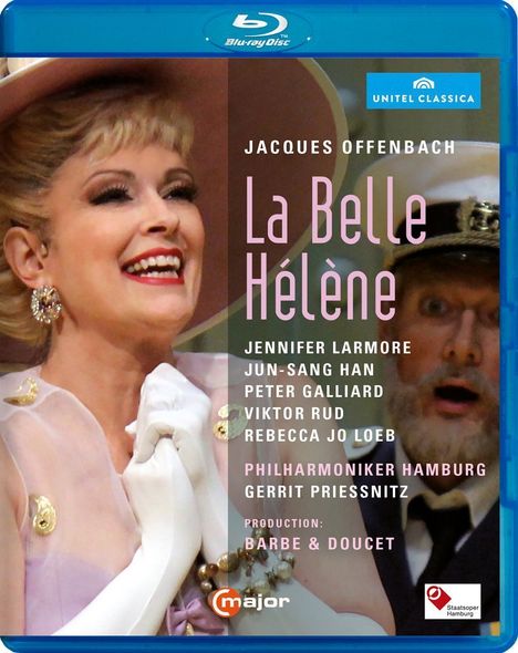 Jacques Offenbach (1819-1880): La belle Helene, Blu-ray Disc