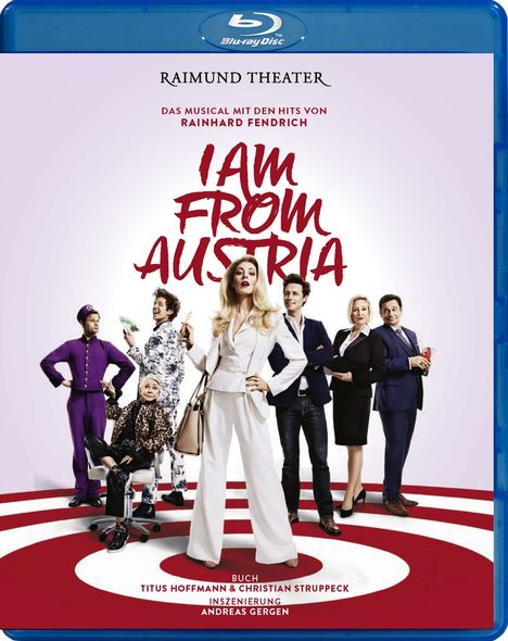 Musical: I Am From Austria, Blu-ray Disc