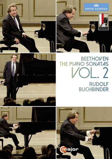Ludwig van Beethoven (1770-1827): Klaviersonaten Vol.2 (Mitschnitte von den Salzbuger Festspielen 2014), 2 DVDs