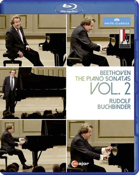Ludwig van Beethoven (1770-1827): Klaviersonaten Vol.2 (Mitschnitte von den Salzbuger Festspielen 2014), Blu-ray Disc