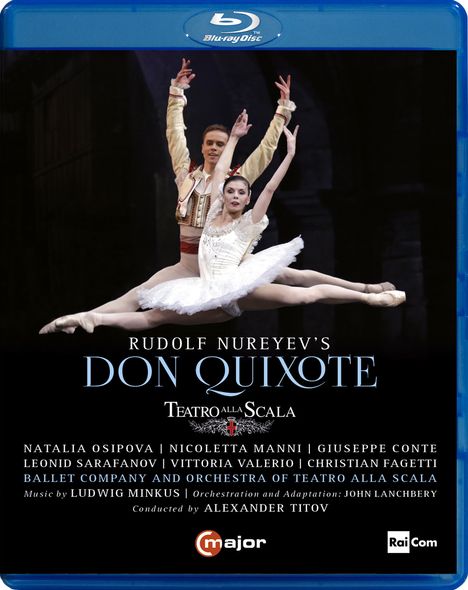 Rudolf Nureyevs Don Quichotte, Blu-ray Disc