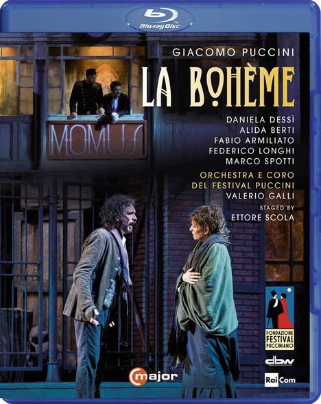 Giacomo Puccini (1858-1924): La Boheme, Blu-ray Disc