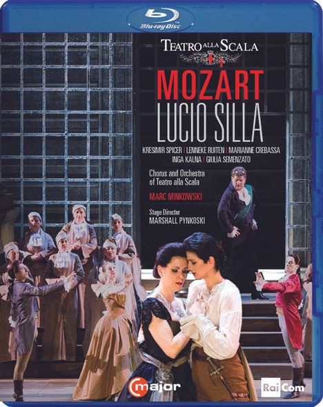 Wolfgang Amadeus Mozart (1756-1791): Lucio Silla, Blu-ray Disc