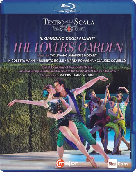 Ballet Company of Teatro alla Scala: The Lover's Garden, Blu-ray Disc