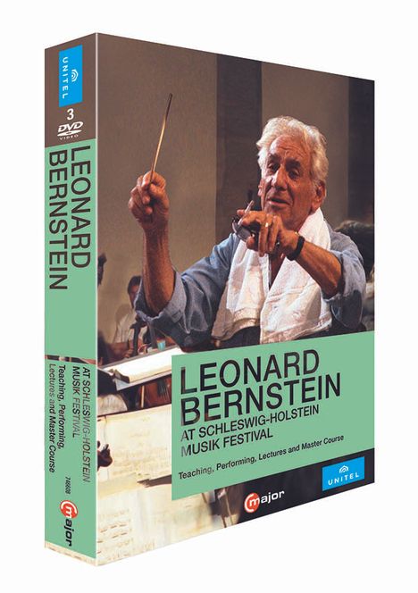 Leonard Bernstein at Schleswig-Holstein Musik Festival 1988, 3 DVDs