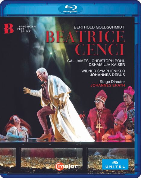 Berthold Goldschmidt (1903-1996): Beatrice Cenci, Blu-ray Disc
