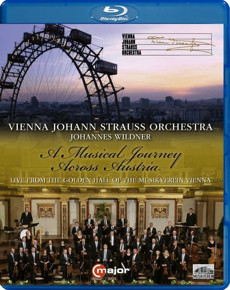 Wiener Johann Strauss Orchester - A Musical Journey Across Austria, Blu-ray Disc