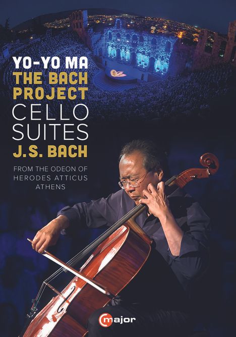 Johann Sebastian Bach (1685-1750): Cellosuiten BWV 1007-1012, 2 DVDs