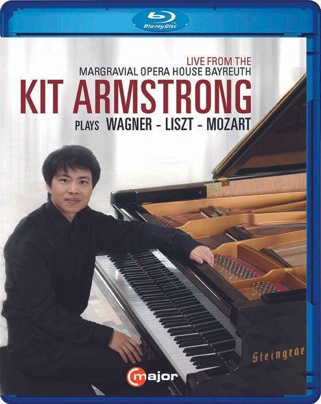 Kit Armstrong plays Wagner/Liszt/Mozart, Blu-ray Disc