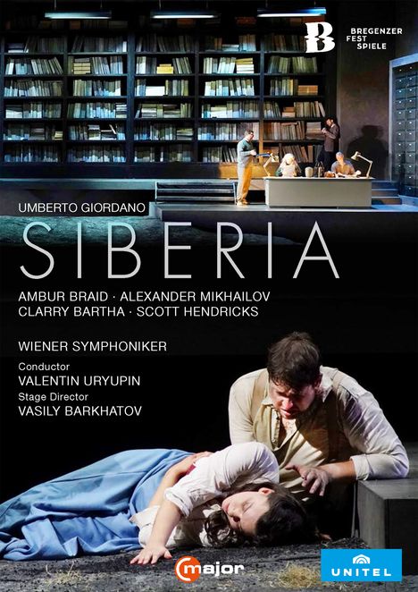 Umberto Giordano (1867-1948): Siberia, DVD