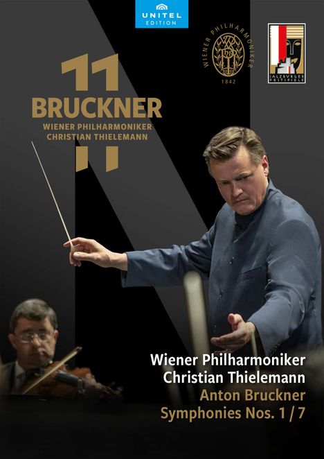 Anton Bruckner (1824-1896): Bruckner 11-Edition Vol.2 (Christian Thielemann &amp; Wiener Philharmoniker), 2 DVDs