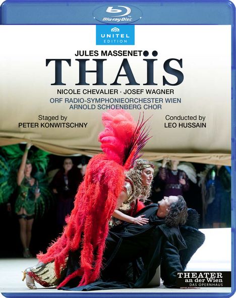 Jules Massenet (1842-1912): Thais, Blu-ray Disc