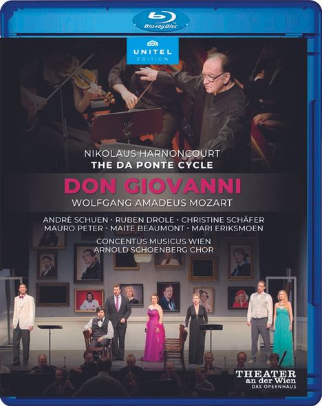 Wolfgang Amadeus Mozart (1756-1791): Don Giovanni, Blu-ray Disc