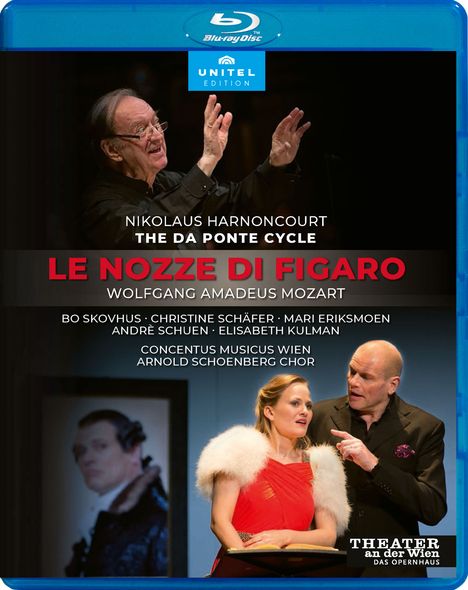 Wolfgang Amadeus Mozart (1756-1791): Die Hochzeit des Figaro, Blu-ray Disc