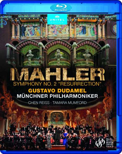 Gustav Mahler (1860-1911): Symphonie Nr.2, Blu-ray Disc
