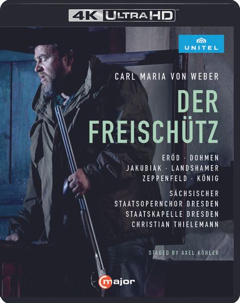 Carl Maria von Weber (1786-1826): Der Freischütz (4K Ultra-HD), Blu-ray Disc