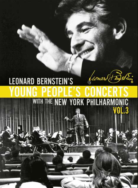 Leonard Bernstein - Young People's Concerts with the New York Philharmonic Vol.3, 7 DVDs