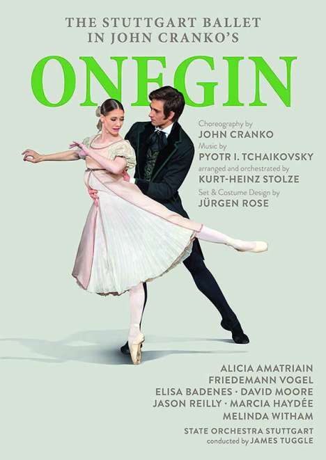The Stuttgart Ballet - John Cranko's Onegin, DVD