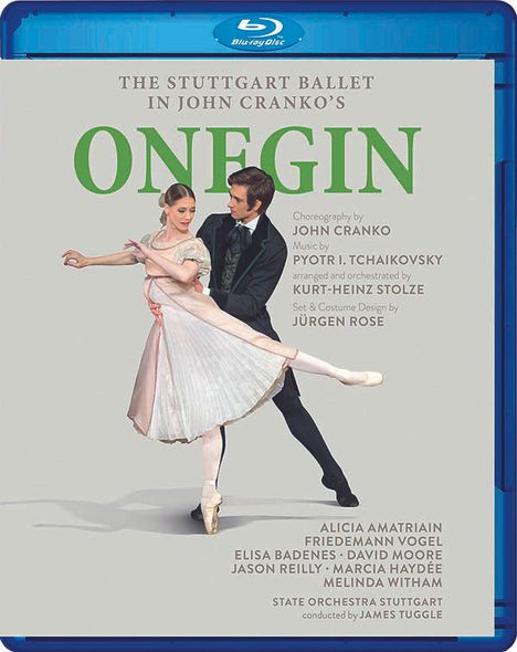 The Stuttgart Ballet - John Cranko's Onegin, Blu-ray Disc