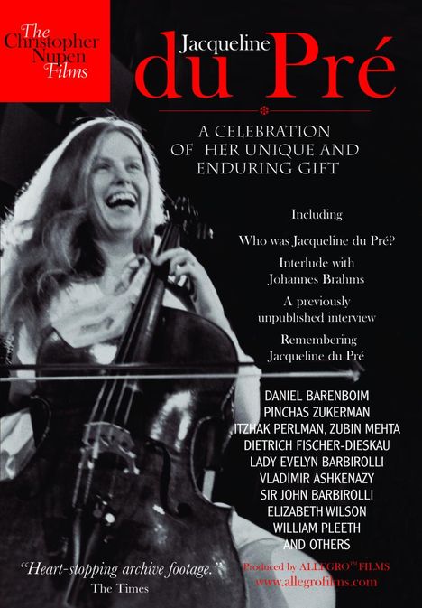 Jacqueline du Pre - A Celebration of hr unique and enduring Gift, DVD
