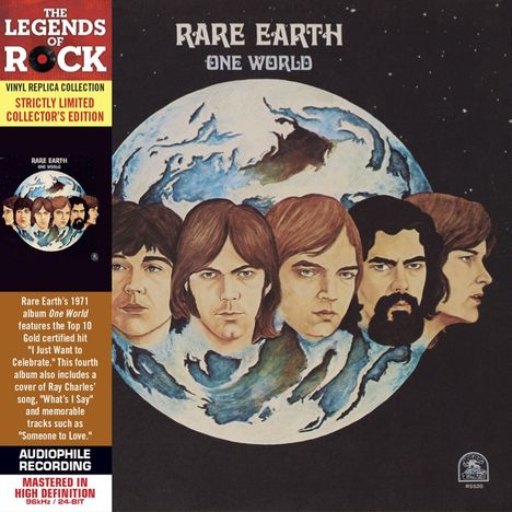 Rare Earth: One World (Limited Collector's Edition), CD