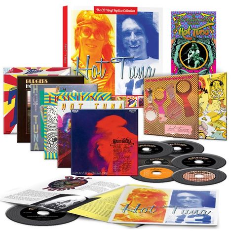 Hot Tuna: The CD Vinyl Replica Collection (Limited &amp; Numbered Edition), 9 CDs