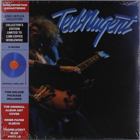 Ted Nugent: Ted Nugent (remastered) (Limited Edition) (Translucent Blue Vinyl), LP