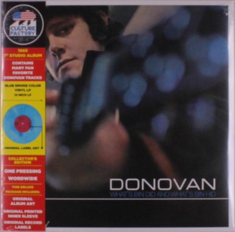 Donovan: What's Bin Did &amp; What's Bin Hid (Blue Smoke Vinyl), LP