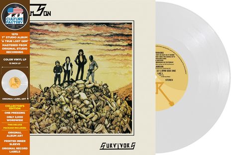 Samson: Survivors (Limited Edition) (Milky Clear Vinyl), LP