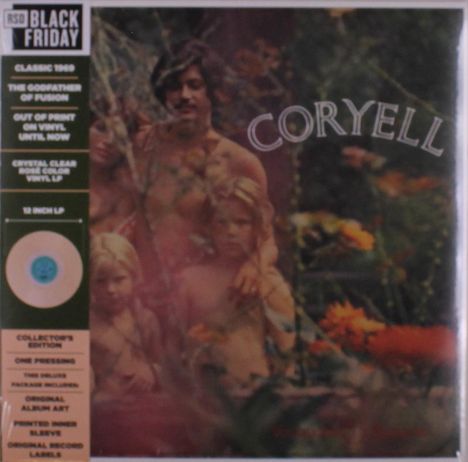 Larry Coryell (1943-2017): Coryell (RSD) (Collector's Edition) (Crystal Clear Rose Vinyl), LP