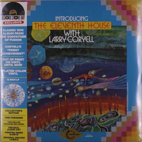 Larry Coryell (1943-2017): Introducing The Eleventh House (RSD) (Deluxe Edition) (Splatter Vinyl), LP