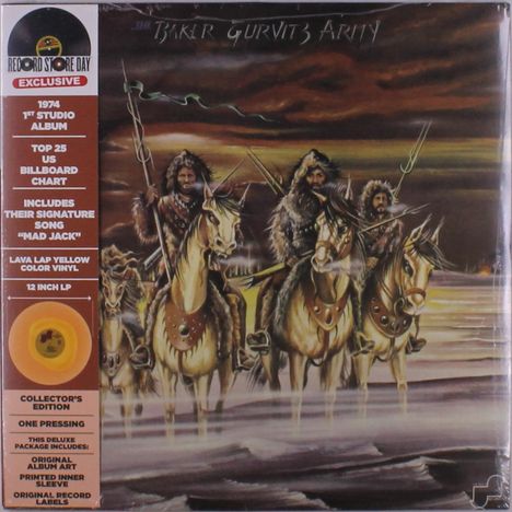 Baker Gurvitz Army: Baker Gurvitz Army (RSD) (Collector's Edition), LP