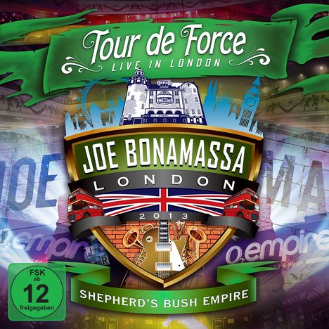 Joe Bonamassa: Tour de Force: Sheperd's Bush Empire (Live in London 2013), 2 DVDs