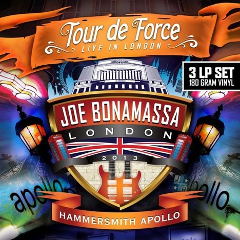 Joe Bonamassa: Tour De Force: Live In London, Hammersmith Apollo 2013 (180g), 2 LPs