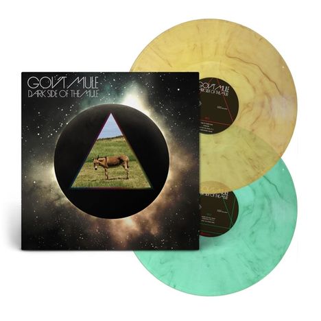 Gov't Mule: Dark Side Of The Mule (180g) (Limited-Edition) (Translucent Brown &amp; Green Marbled Vinyl), 2 LPs