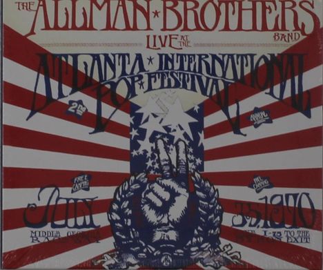 The Allman Brothers Band: Live At The Atlanta International Pop Festival 1970, 2 CDs