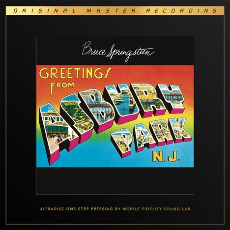 Bruce Springsteen: Greetings From Asbury Park N. J. (180g) (33 RPM) (Limited Numbered Deluxe Edition) (SuperVinyl UltraDisc One-Step), LP