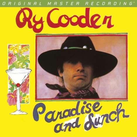 Ry Cooder: Paradise And Lunch (180g) (Limited-Numbered-Edition), LP